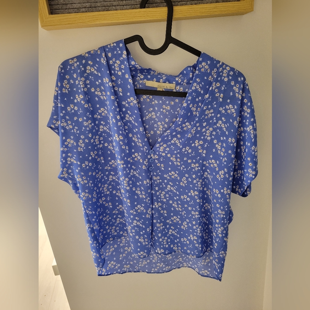 Monk & Lou floral blouse